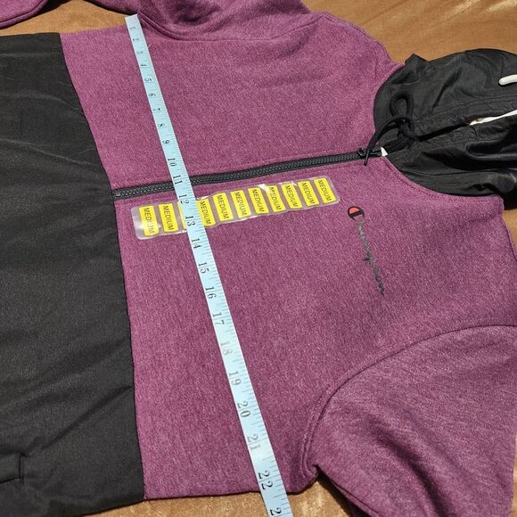 Champion Hoodie Jacket for Men size Medium Color Plum Athletic - Picture 6 of 11
